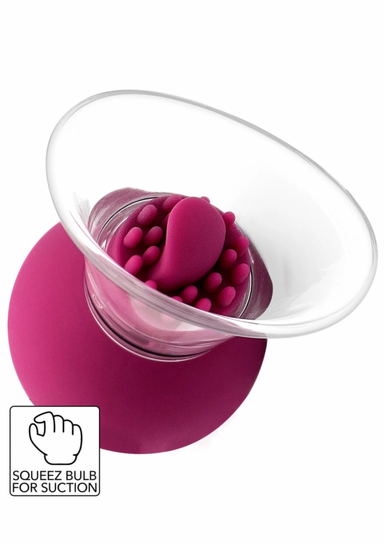She.E.O Rotating & Vibrating Intymny System – pompka z 2 nasadkami, 5 trybów, USB-C