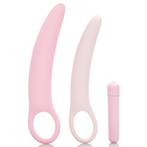 Sexshop - Inspire Vibrating Dilator Kit - Zestaw treningowy dwa razy wibrator