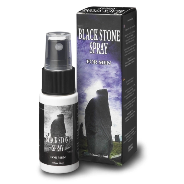 Cobeco Black Stone Delay Spray 15 ml – spray pielęgnacyjny z mentolem i ekstraktami roślinnymi