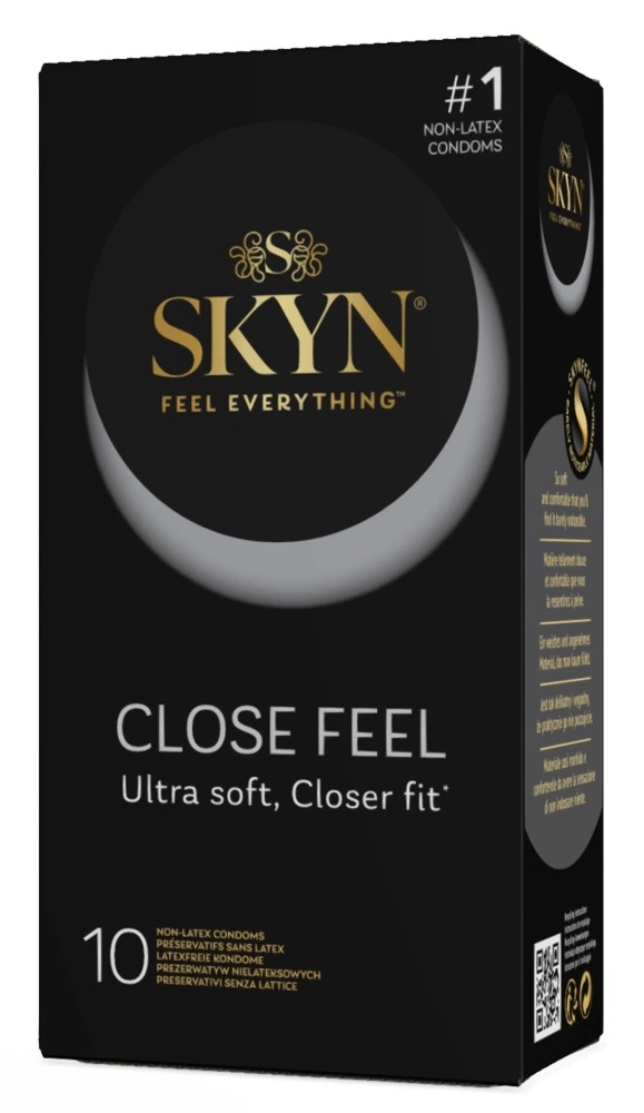 SKYN Close Feel 10 szt. ultracienkie prezerwatywy bez lateksu, anatomiczny kształt