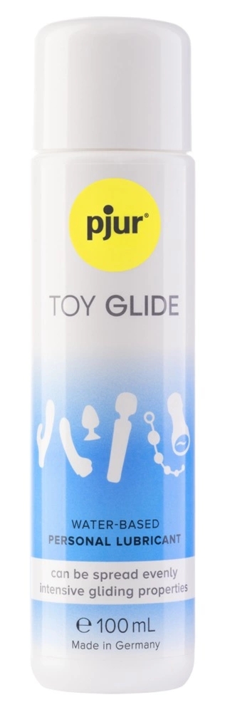 pjur Toy Glide 100 ml – żel nawilżający na bazie wody do akcesoriow intymnych, neutralny, bez zapachu