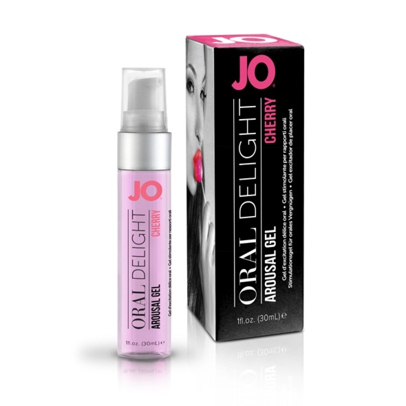 SexShop - Żel do seksu oralnego - System JO Oral Delight 30 ml wiśniowy