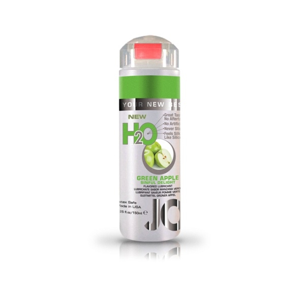 SexShop - Lubrykant smakowy - System JO H2O Lubricant Apple 150 ml JABŁKO