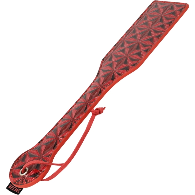 Begme Red Edition – Łopata z Wegańskiej Skory, Neopren, 32 cm, Czerwony Model