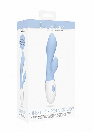 WIBRATOR do punktu G i łechtaczki Sunset - G-spot Vibrator - Sunset - Blue