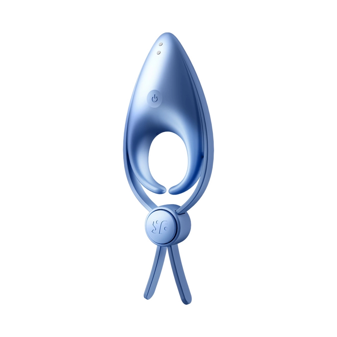 Satisfyer Sniper regulowany pierścień wibrujący, silikon medyczny, 12 programów, czarny
