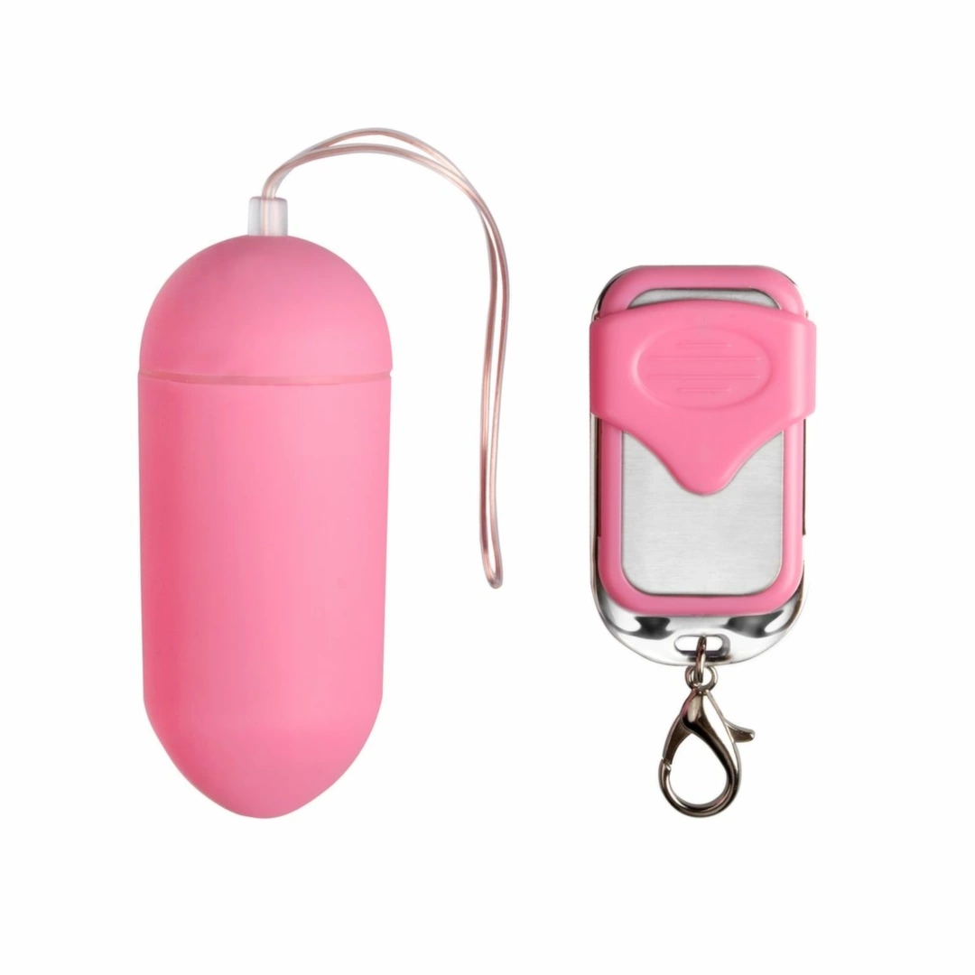 Easytoys Model Wireless Różowy – system wibracyjny jajko, 10 trybów, pilot