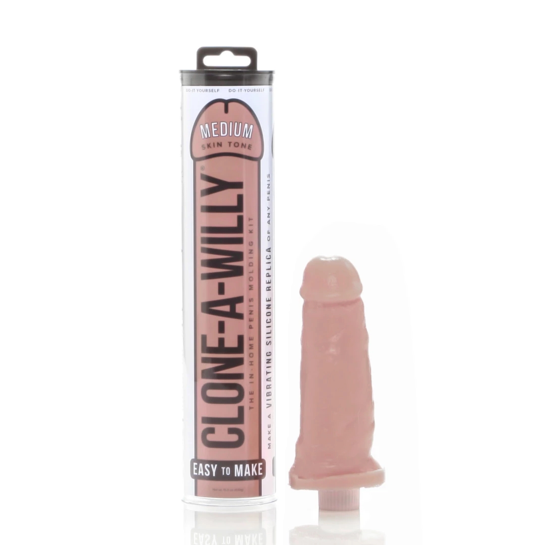 Clone A Willy Zestaw do tworzenia odlewu Medium Skin Tone – model anatomiczny, odcień średni