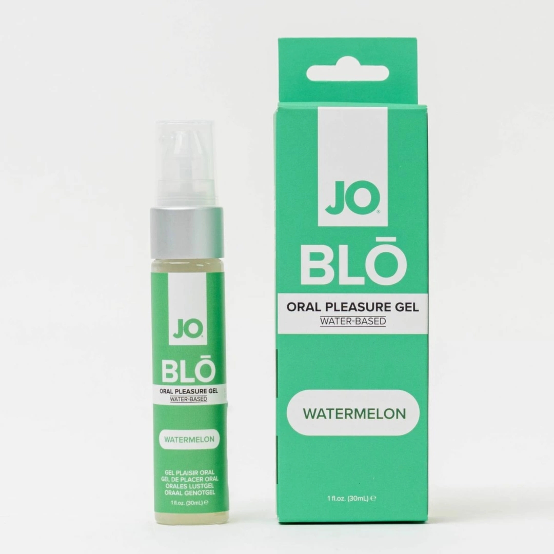 JO BLŌ Oral Pleasure Gel Watermelon 30ml – żel smakowy arbuzowy, chłodzący, gęsta formuła