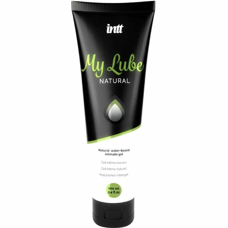 INTT MY LUBE Naturalny żel nawilżający wodny 100ml – bezzapachowy, uniwersalny skład