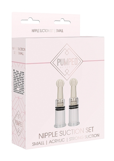 POMPKA DO SUTKÓW rozmiar S - Nipple Suction Set Small - Transparent