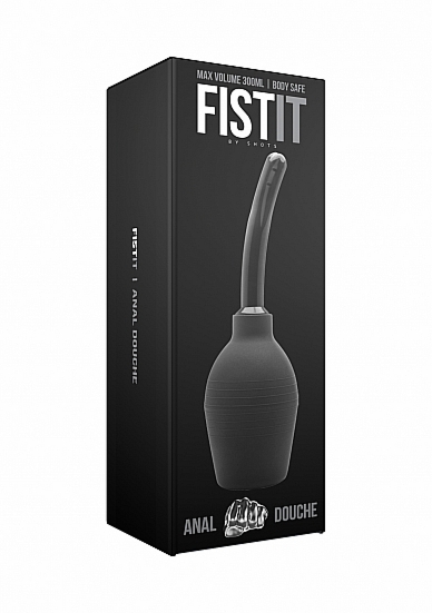 GRUSZKA ANALNA Fist-it - Anal Douche - Black
