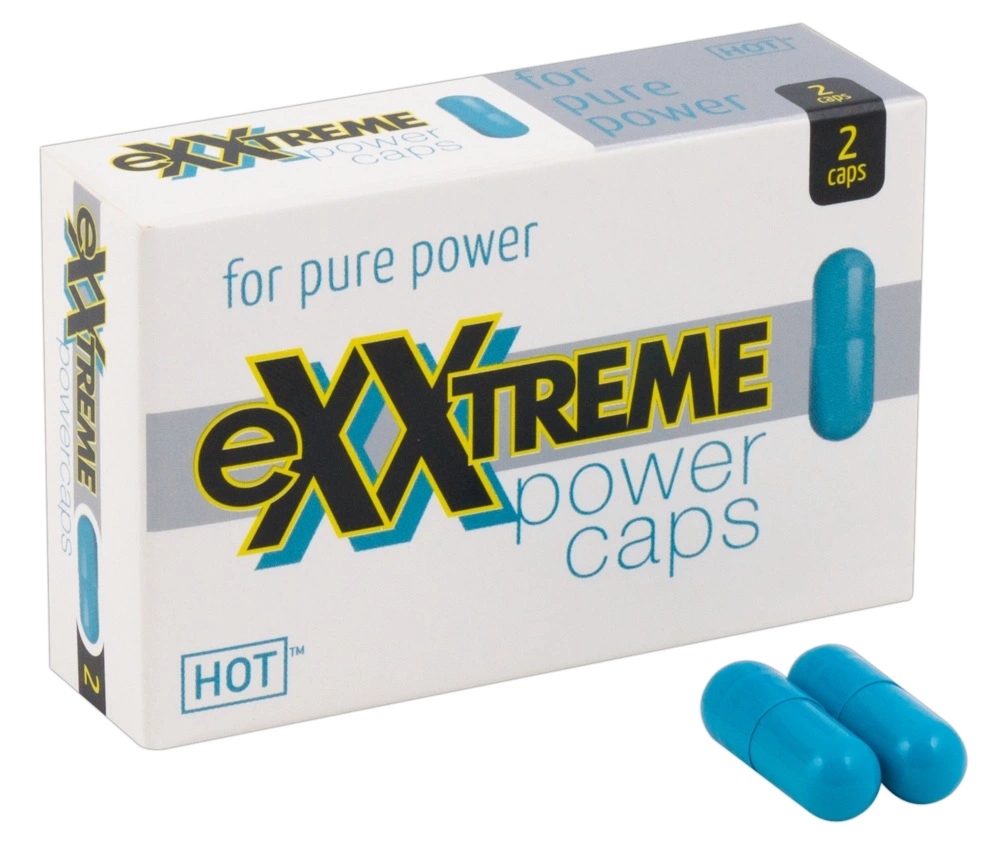 eXXtreme Power Caps 2 szt. – kapsułki wspierające dla mężczyzn, suplement diety