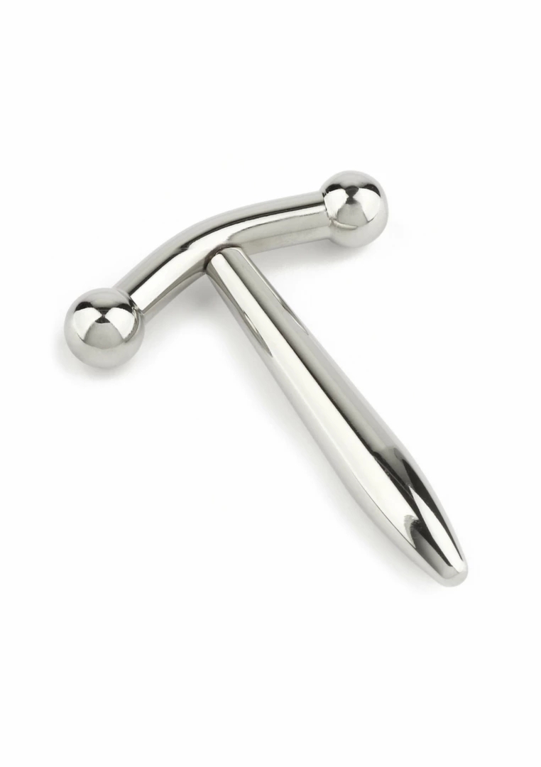 Mr. Steel Gratifying Cravings Plug stal nierdzewna, zamknięty model intymny, 8 mm
