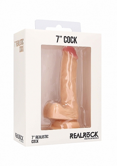 Realrock Dildo z jądrami 7