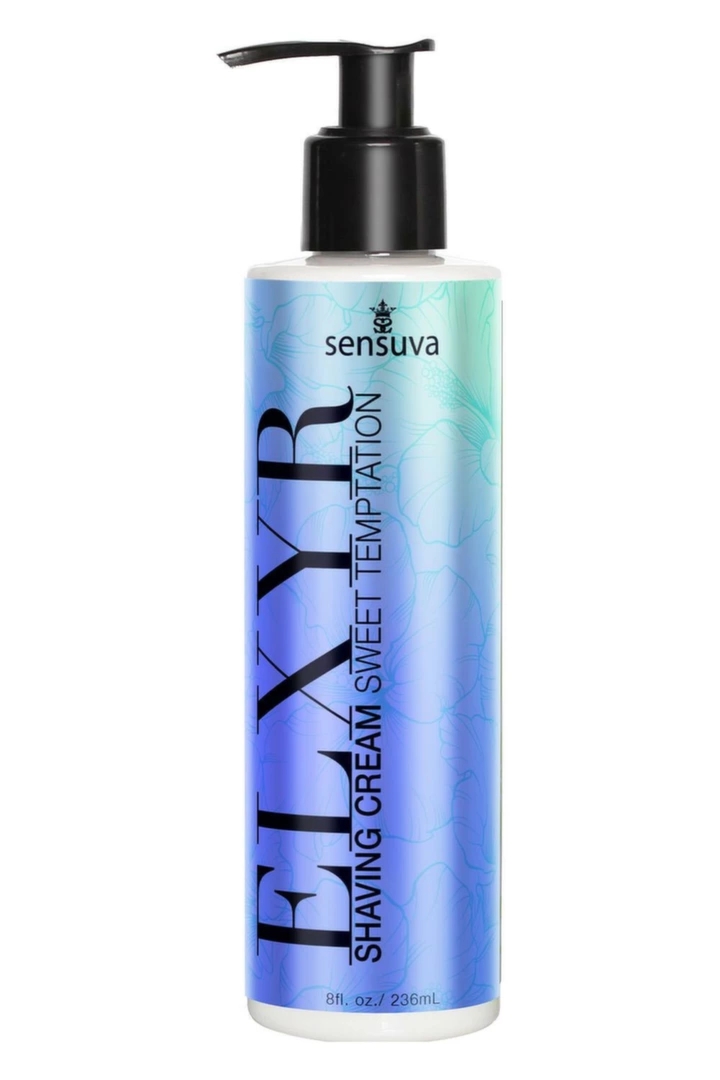 Sensuva Shaving Cream Sweet Temptation krem do golenia 236ml – wanilia, cukier, groszek
