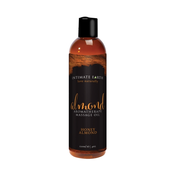 SexShop - Olejek do masażu i ciała - Intimate Earth Honey Almond Massage Oil 120 ml Miód i Migdały