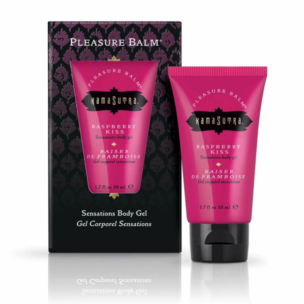 Kama Sutra Pleasure Balm Raspberry Kiss 50 ml – balsam malinowy wodny do masażu i pielęgnacji