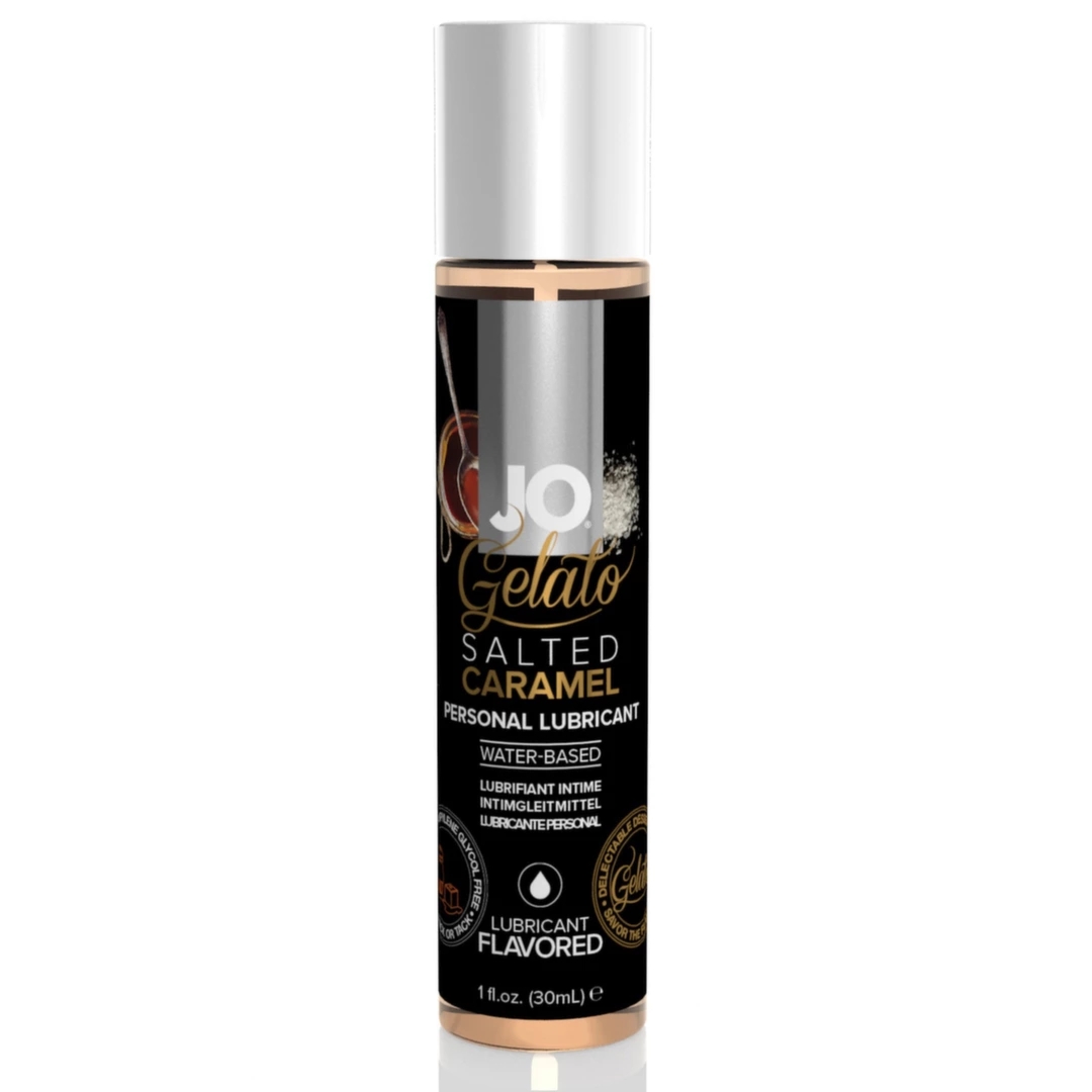 System JO H2O Gelato Salted Caramel żel wodny 30 ml, smak karmelu, podróżny