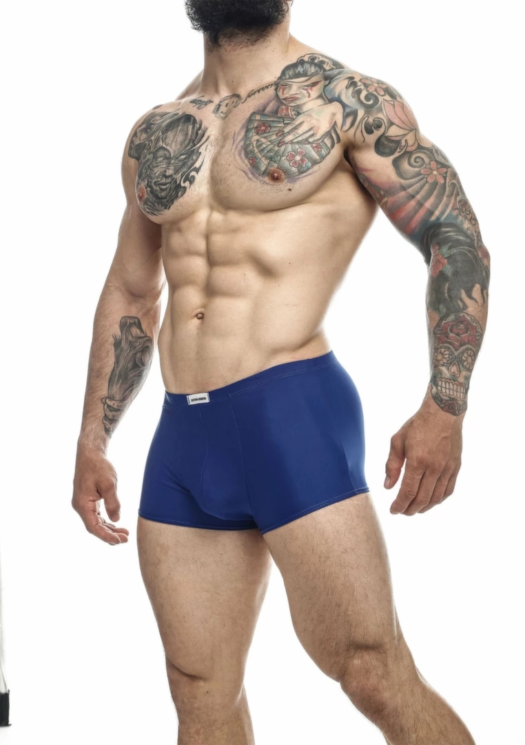 Justin+Simon Classic Boxer męskie szorty kąpielowe, klasyczny fason, M