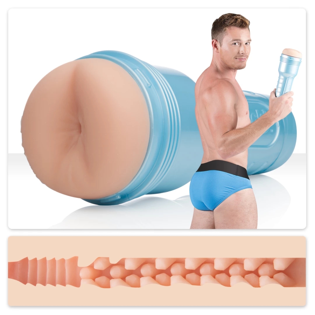 Fleshjack Boys Brent Corrigan Bliss – model anatomiczny SuperSkin, struktura Bliss