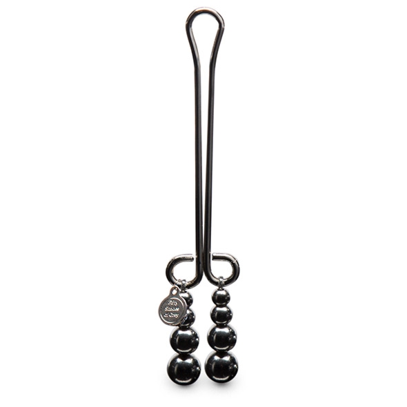 Sexshop - Fifty Shades of Grey Darker Just Sensation Beaded Clitoral Clamp - Klips na łechtaczkę - online