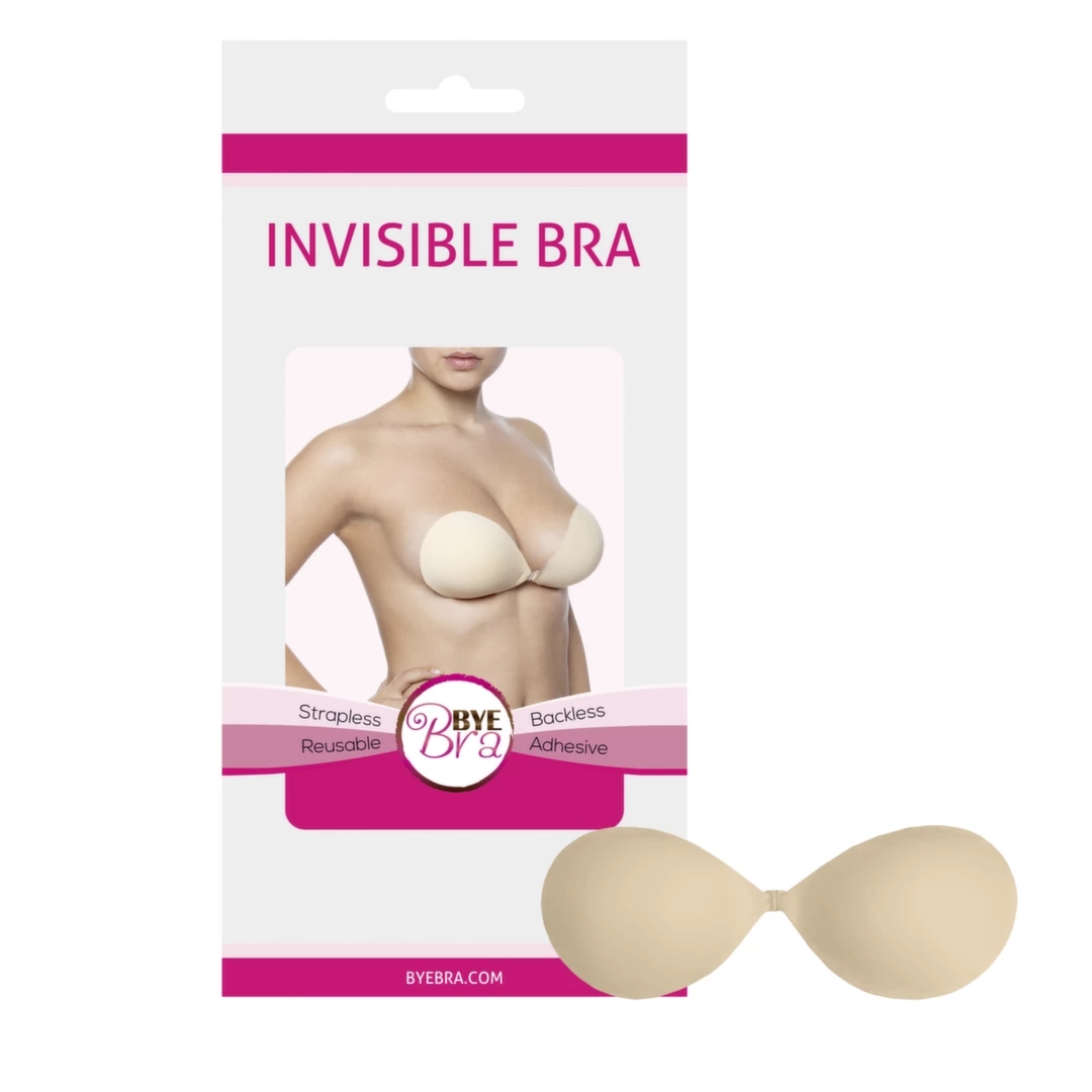 Bye Bra Invisible Bra A Nude – niewidoczny biustonosz samonośny, wielokrotnego użytku