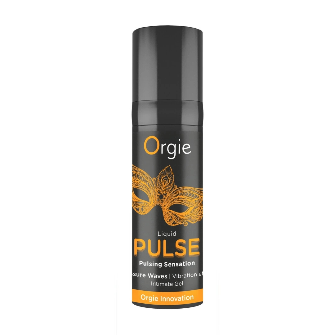 Liquid Pulse Pulsing Sensation Intimate Gel Ice Caramel 15 ml – żel z efektem pulsowania, smak karmelowy