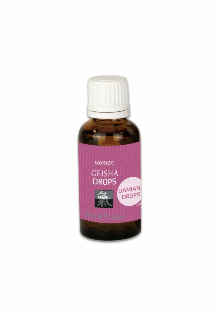 HOT Geisha Drops For Women 30 ml – krople do napojów, wygodna aplikacja, neutralny smak