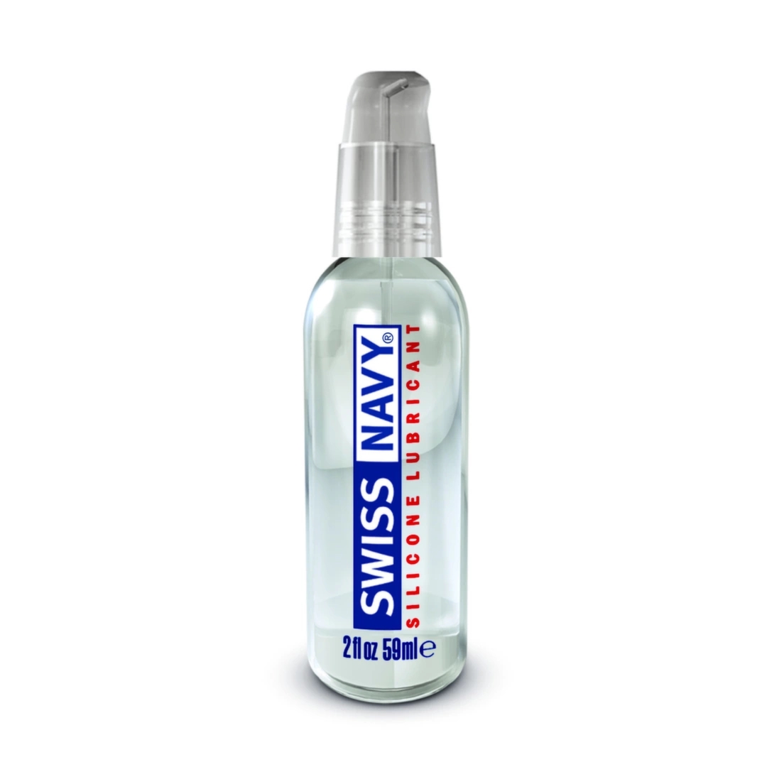 Swiss Navy Silicone Lubricant 59 ml, trwały lubrykant silikonowy, hipoalergiczny, pompka