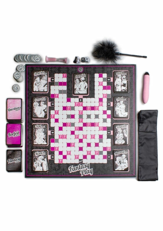 Secret Play Fantasy – Gra planszowa dla par, ES/EN/FR/PT, Akcesoria i Karty Tematyczne
