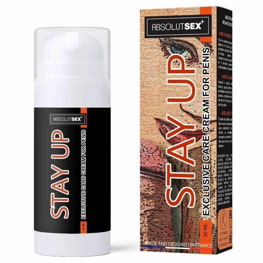 RUF Stay Up krem opoźniający 40 ml – chłodzący, mięta i eukaliptus, pielęgnacja