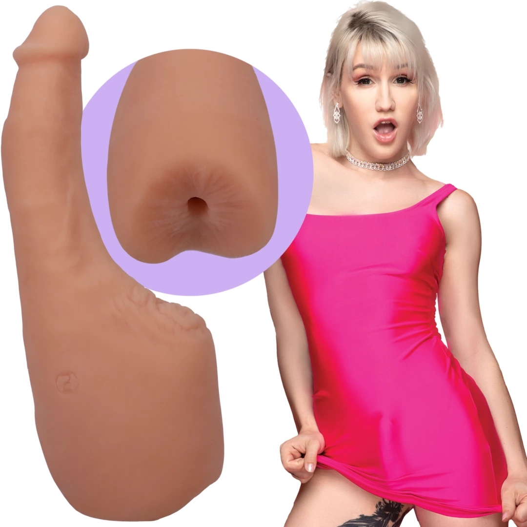 Doc Johnson Lena Moon 2w1 – model anatomiczny ULTRASKYN Signature z teksturowanym wnętrzem