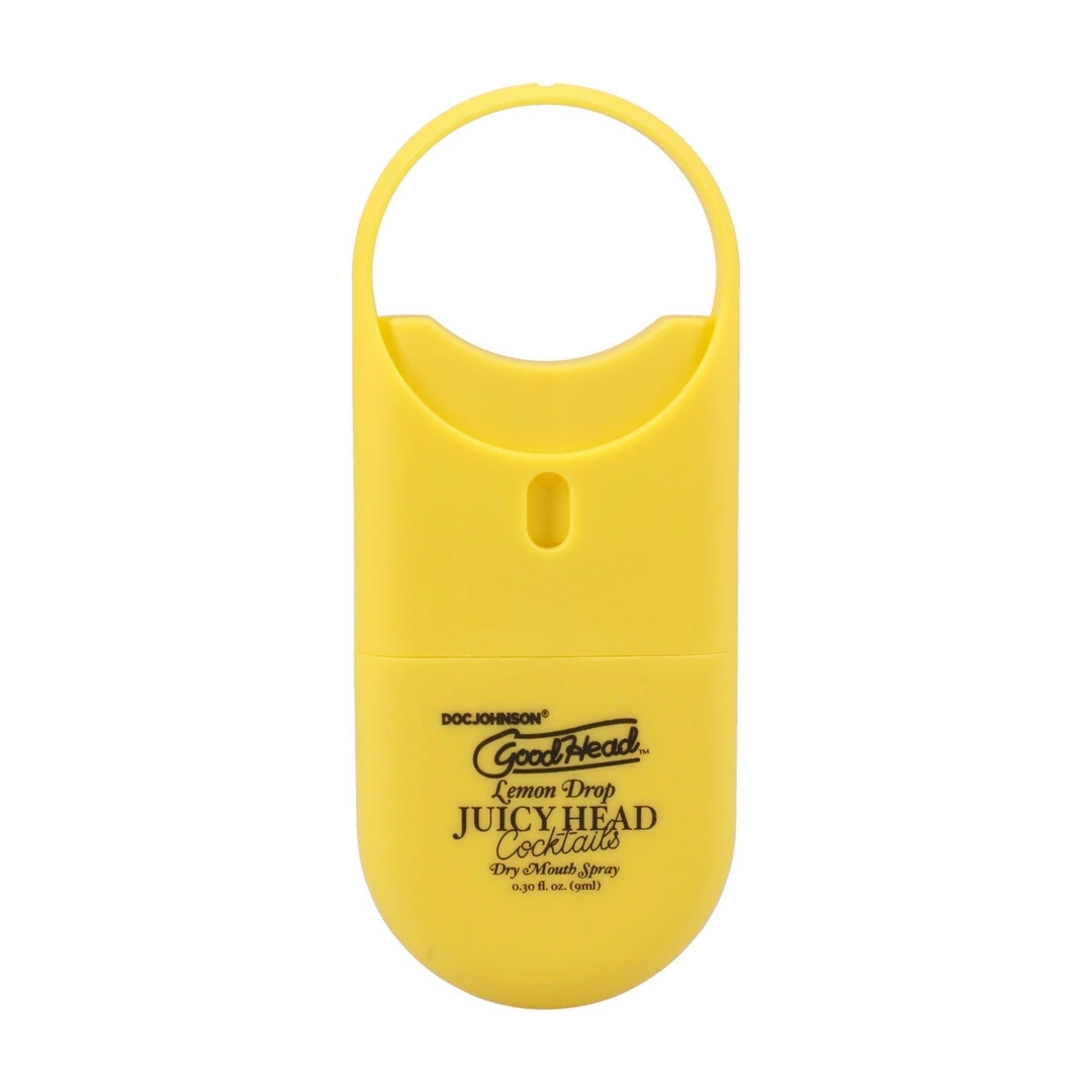 Juicy Head Cocktails Spray do ust Lemon Drop 9ml – kompaktowy, cytrynowy, wegański