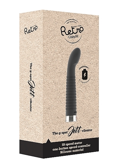 MINI WIBRATOR punkt G STYMULATOR ŁECHTACZKI Jet - Jet - Black