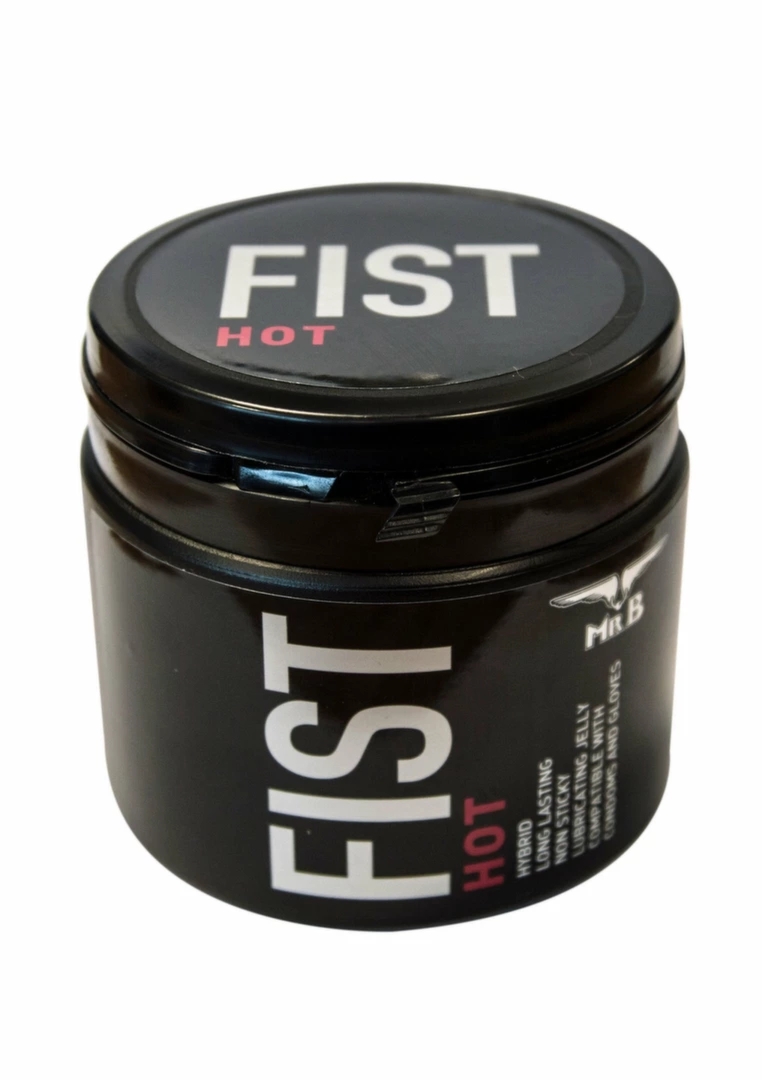Mister B Fist Hot Lube 500 ml żel intymny hybrydowy z efektem rozgrzewającym
