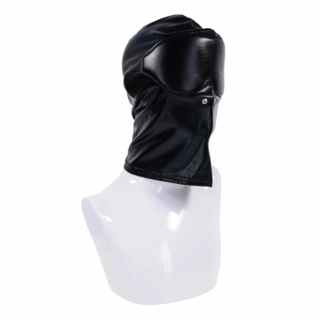 Sportsheets Edge Black Out Hood czarna – sensoryczna maska uniwersalna, elastyczny materiał, wentylacja