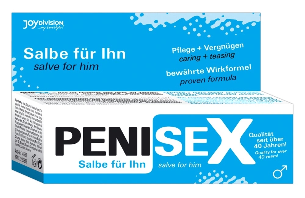 Penisex Maść pielęgnacyjna do masażu intymnego 50ml – delikatna formuła nawilżająca