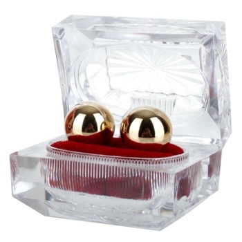 SexShop - Azjatyckie kulki orgazmowe Ben Wa Gold Balls