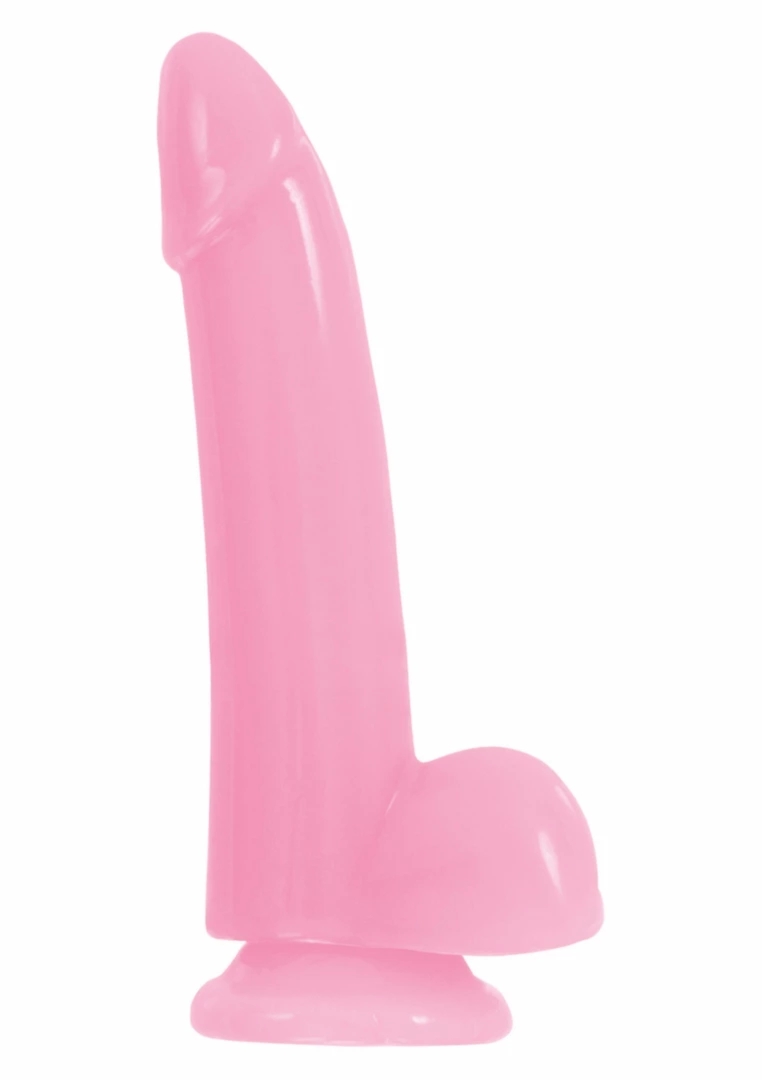 NS Novelties Firefly Glowing Dong 5" świecący model z przyssawką, TPE, 12,7 cm