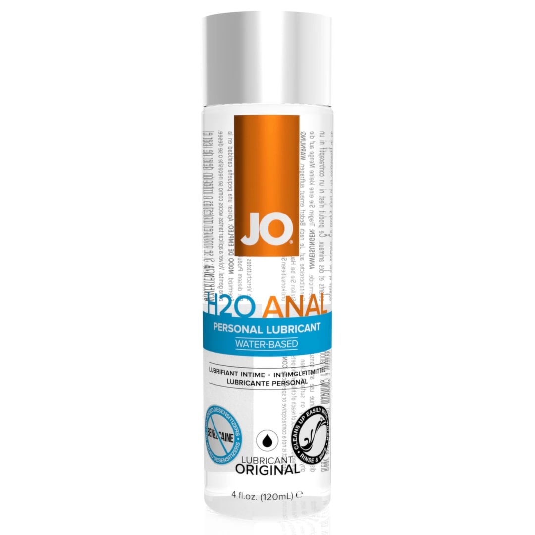 System JO H2O Anal Original wodny środek nawilżający 120 ml, gęsta formuła, bezzapachowy
