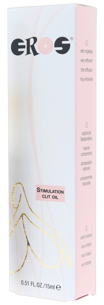 EROS Stimulation Clit Oil 15 ml – naturalny olejek pielęgnacyjny do stref intymnych, gęsta formuła