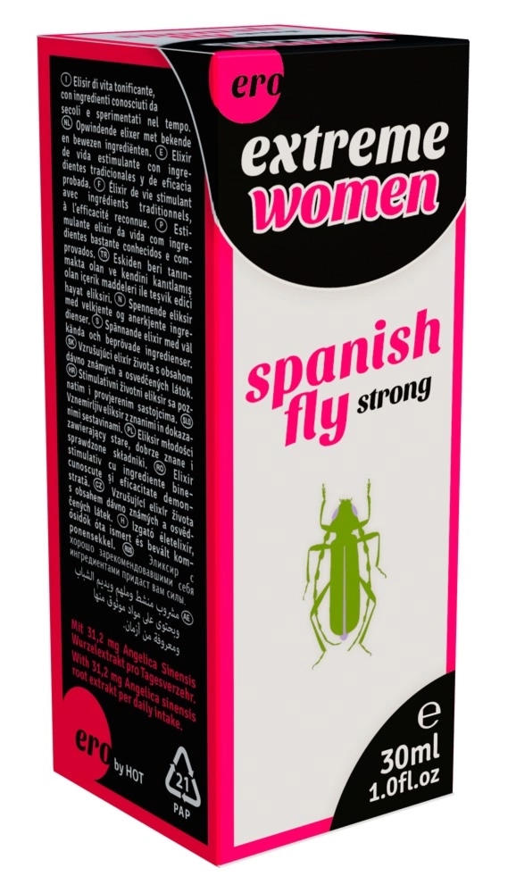 Cobeco Spanish Fly Extreme Women 30ml – suplement dla kobiet, ekstrakty roślinne, płyn doustny