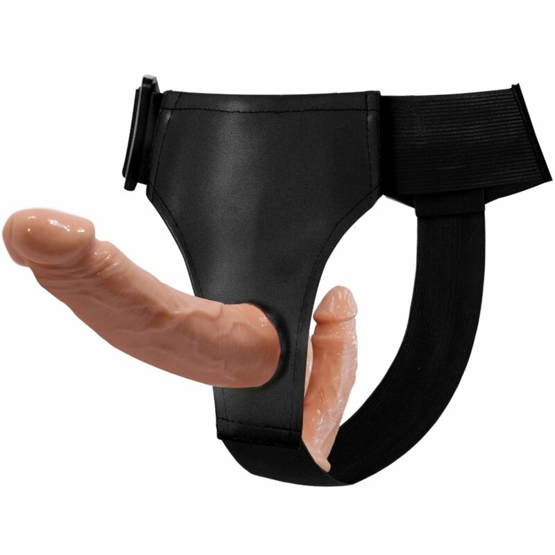 Baile Double Fun System z uprzężą, podwójny model TPR, czarny