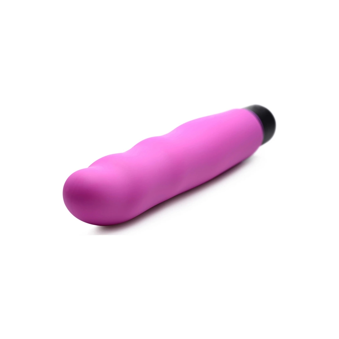 XR Brands XL Falisty Rękaw Silikonowy – anatomiczna tekstura, model XL, czarny