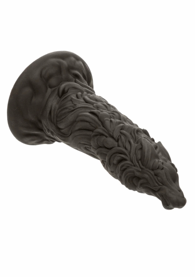 Monster Dong The Werewolf Liquid Silicone anatomiczny model z przyssawką 25 cm, szary