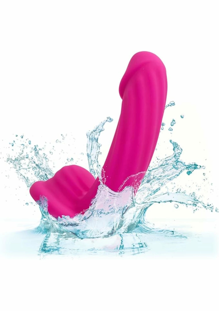 Easy Ride Vibrator G-Ride Liquid Silicone podwójny silnik, 10 trybów, przyssawka, czarny