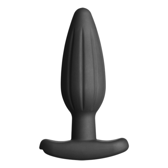 SexShop - Plug analny do elektroseksu - ElectraStim Silicone Noir Rocker Butt Plug średni