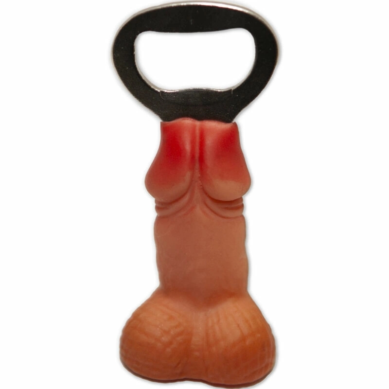 Diablo Picante otwieracz do butelek stalowy, tematyczny model srebrny, kompaktowy