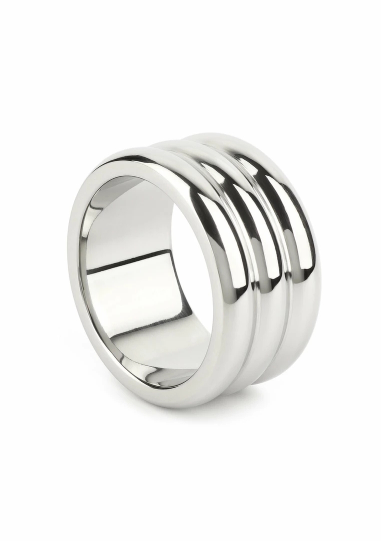 Mr. Steel Elegant Deep C-Ring 40mm stalowy pierścień anatomiczny, głęboki rowek
